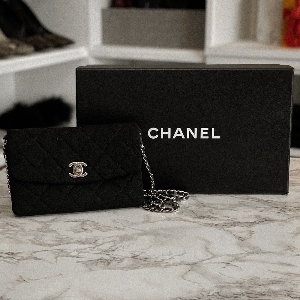 Chanel Jersey Mini Flap Bag